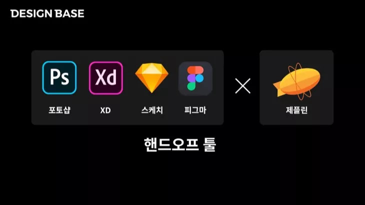 제플린과 연동되는 툴 - 포토샵, XD, 스케치, 피그마