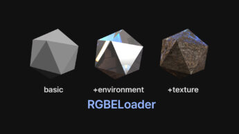 three.js 강의 rgbeloader 예제