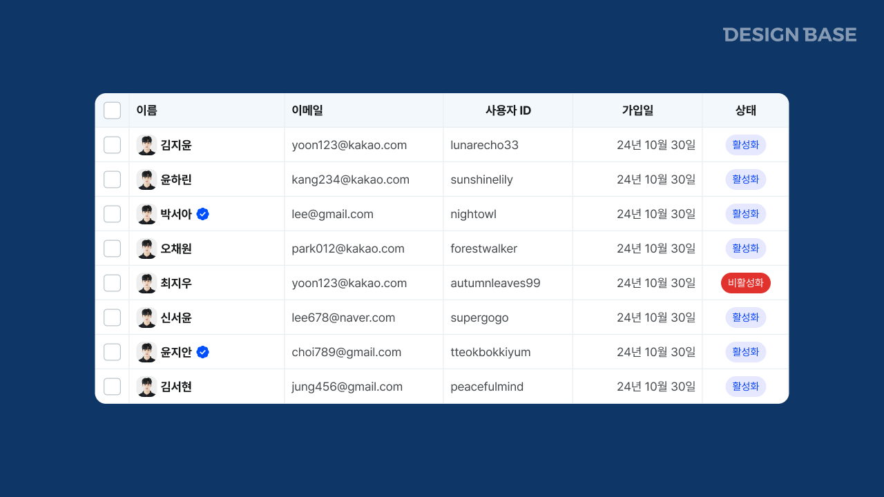 테이블(Table)