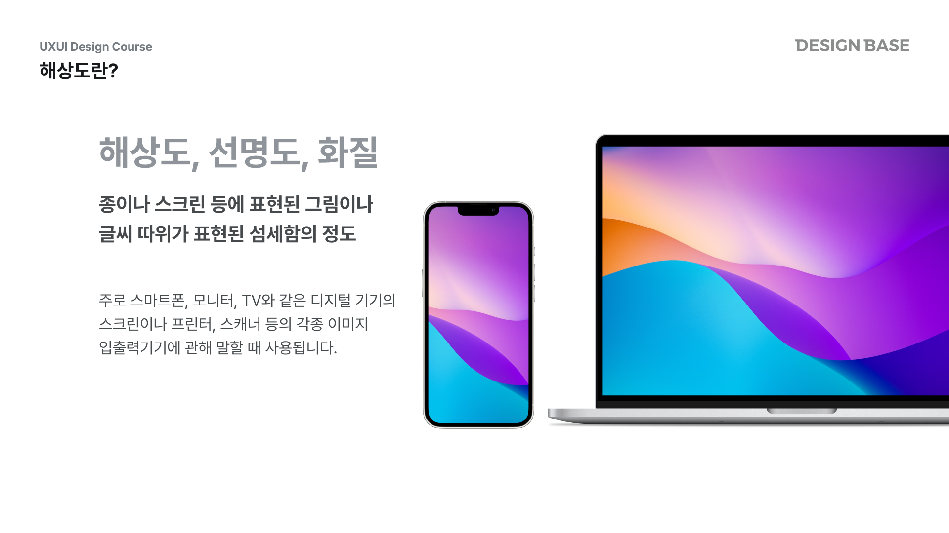 해상도란?