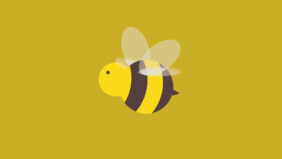 날아다니는 꿀벌 애니메이션