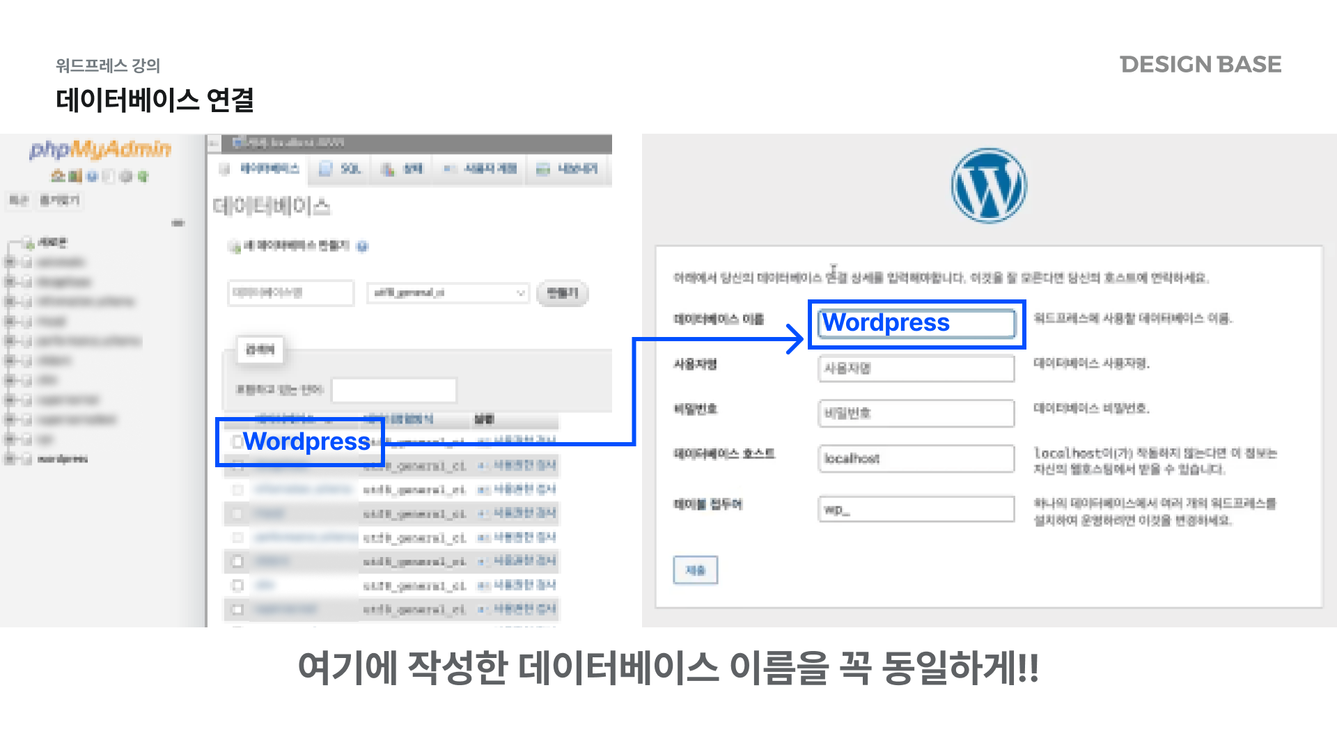 데이터베이스 연결 방법