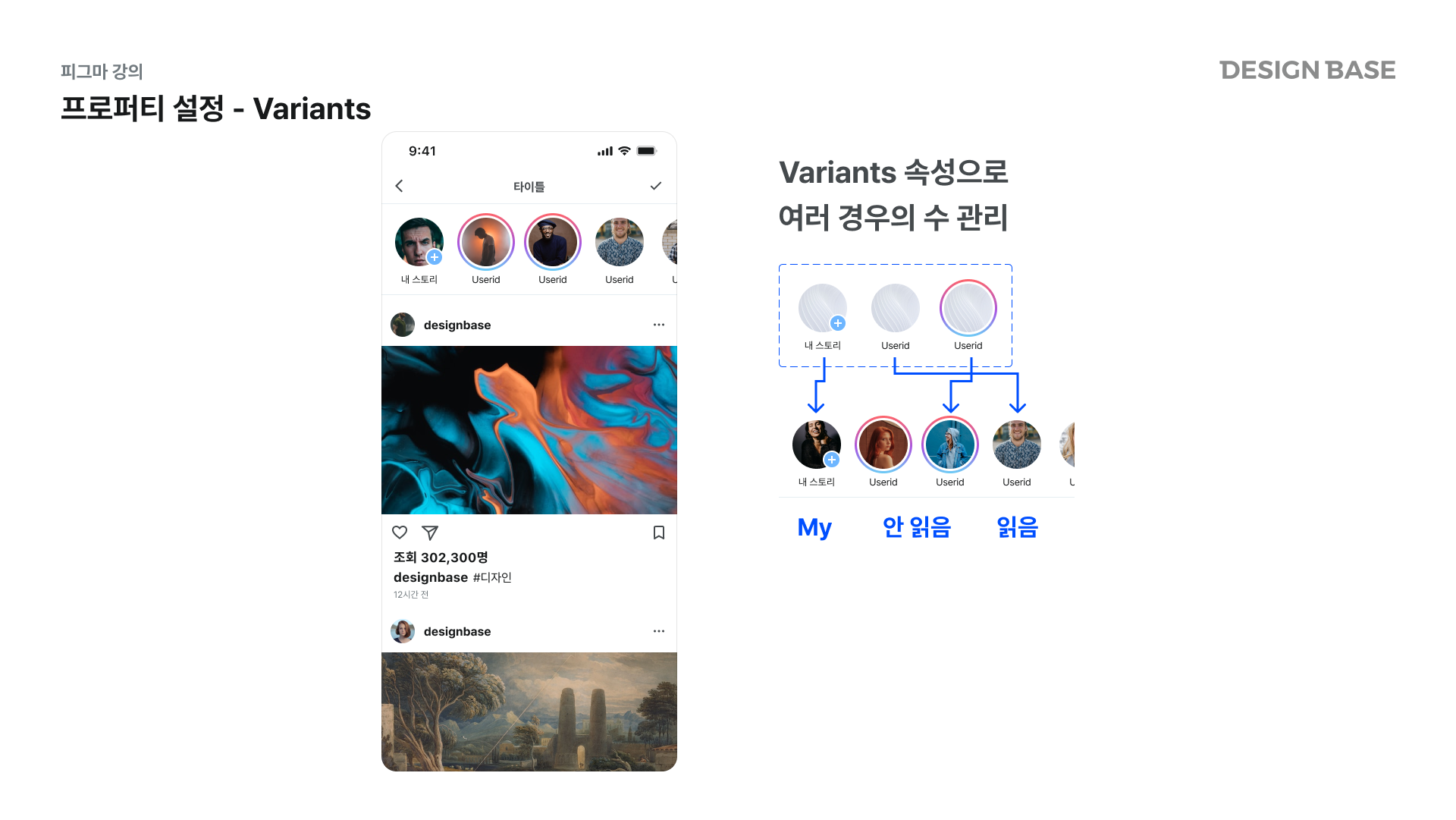 프로퍼티 - Variants 예시