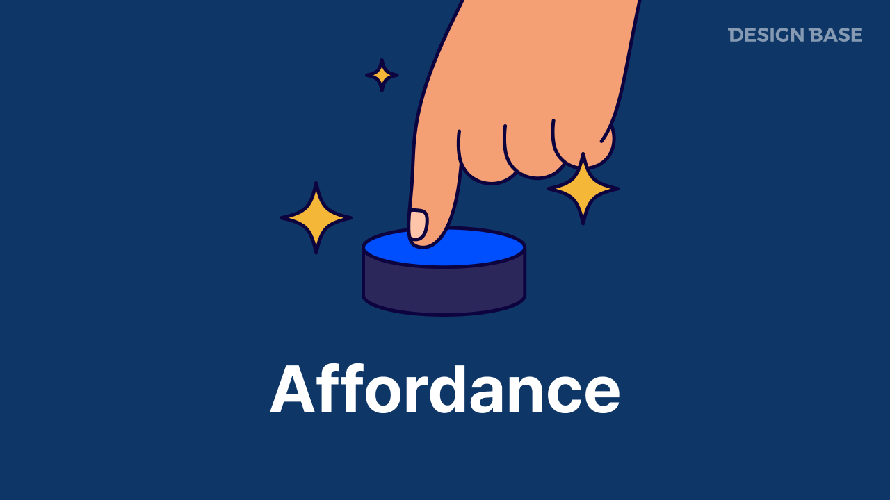어포던스 (Affordance)