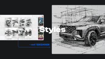 미드저니 스타일 레퍼런스 활용